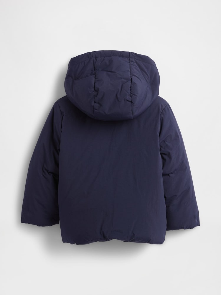Gap Navy Blue Cosy Puffer Jacket (6mths-5yrs) - Image 2 of 2