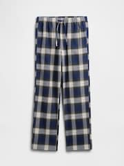 Gap Blue Flannel Pyjama Bottoms - Image 4 of 4