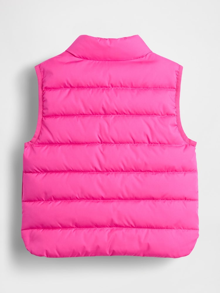 Gap Pink ColdControl Puffer Vest (6mths-5yrs) (6mths-5yrs) - Image 2 of 3