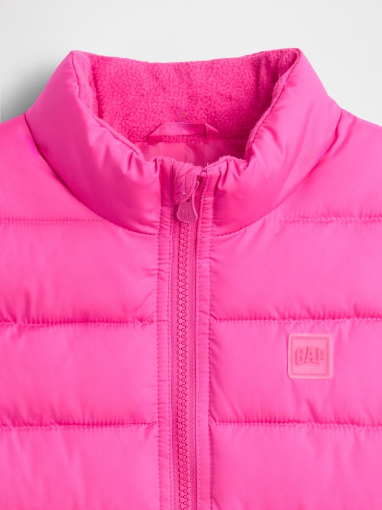 Gap Pink ColdControl Puffer Vest (6mths-5yrs) (6mths-5yrs) - Image 3 of 3