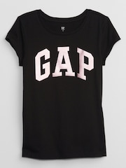 Gap Black Logo T-Shirt (4-13yrs) - Image 1 of 1