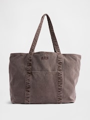 Gap Brown Logo Tote Bag - Image 1 of 1