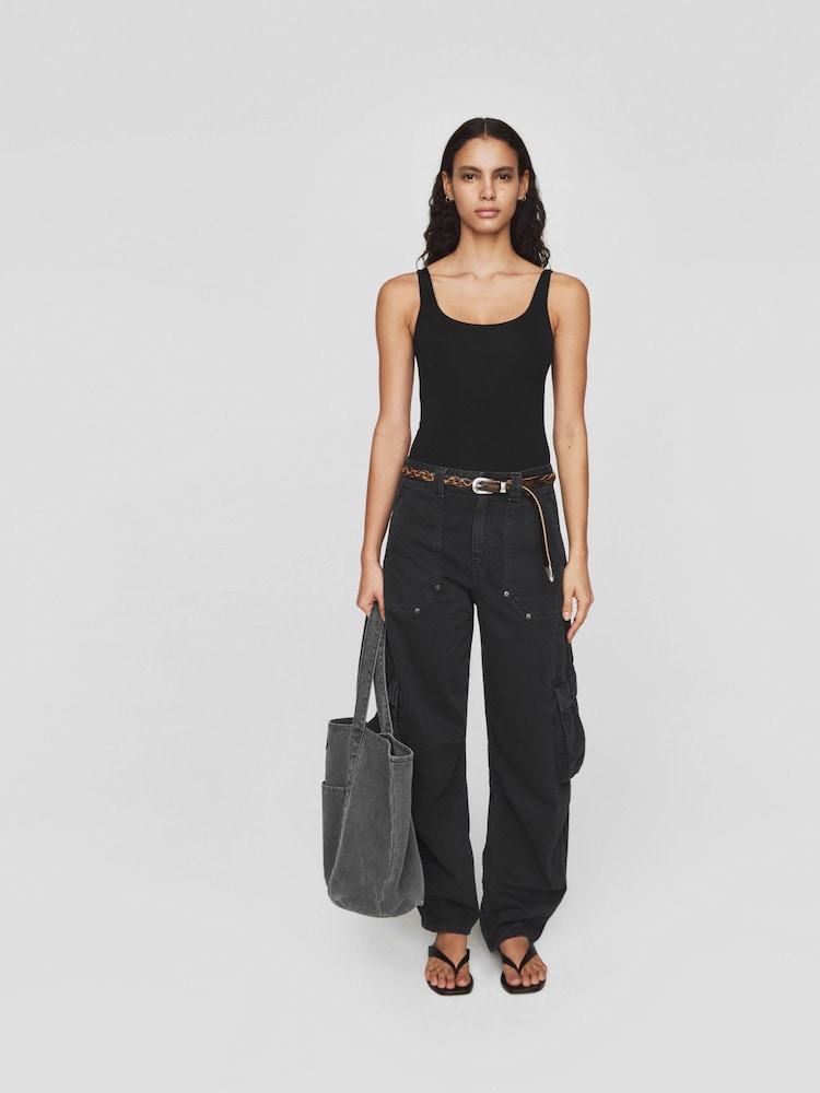 Gap Brown Logo Tote Bag - Image 2 of 2