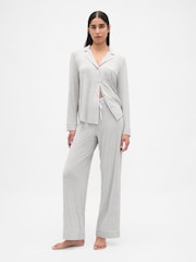 Gap Grey Modal Pyjamas Trousers - Image 3 of 5
