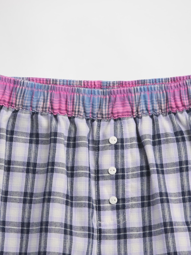 Gap Blue Recycled Pyjama Short Set (6-13yrs) (6-13yrs) - Image 3 of 3