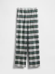 Gap Green Softest Flannel Pyjama Trousers - Image 1 of 2