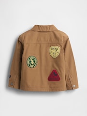 Gap Disney Mickey Mouse Canvas Chore Jacket (6mths-5yrs) (6mths-5yrs) - Imagen 2 de 2