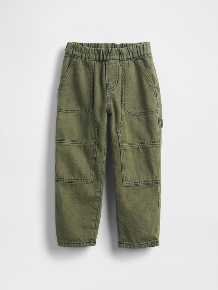 Gap Green Pull On Baggy Carpenter Jeans (6mths-5yrs) (6mths-5yrs) - Image 2 of 4 Gap Green Pull On Baggy Carpenter Jeans (6mths-5yrs) (6mths-5yrs) - Image 2 of 4