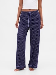 Gap Purple Modal Pyjamas Trousers - Image 1 of 5