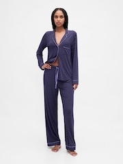 Gap Purple Modal Pyjamas Trousers - Image 4 of 5
