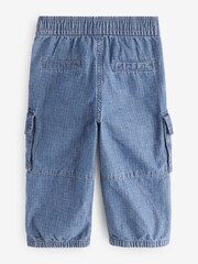 Gap Blue Blue Denim Parachut Jeans (6Mths-5yrs) (6mths-5yrs) - Image 2 of 4