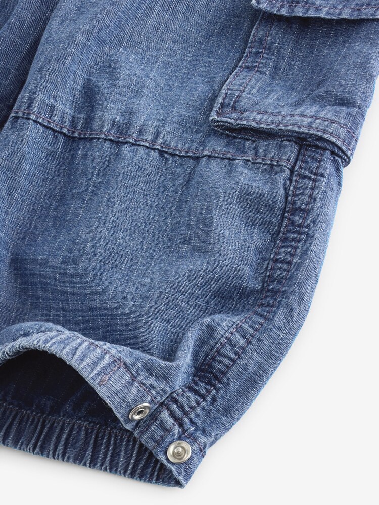 Gap Blue Blue Denim Parachut Jeans (6Mths-5yrs) (6mths-5yrs) - Image 4 of 4