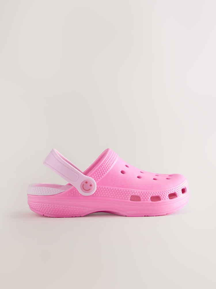 Pink Standard Fit (F) Comfort Clogs - Image 5 of 5 Pink Standard Fit (F) Comfort Clogs - Image 5 of 5