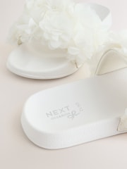 White Corsage Sliders - Image 4 of 5