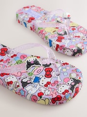 Purple Hello Kitty & Friends Flip Flops - Image 4 of 6