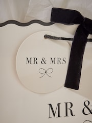Natural 2026 Mr and Mrs Wedding Gift Bag and Card Set - Image 2 of 4