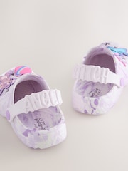 Lilac Purple Marble Lilo & Stitch Clogs - Image 4 of 4
