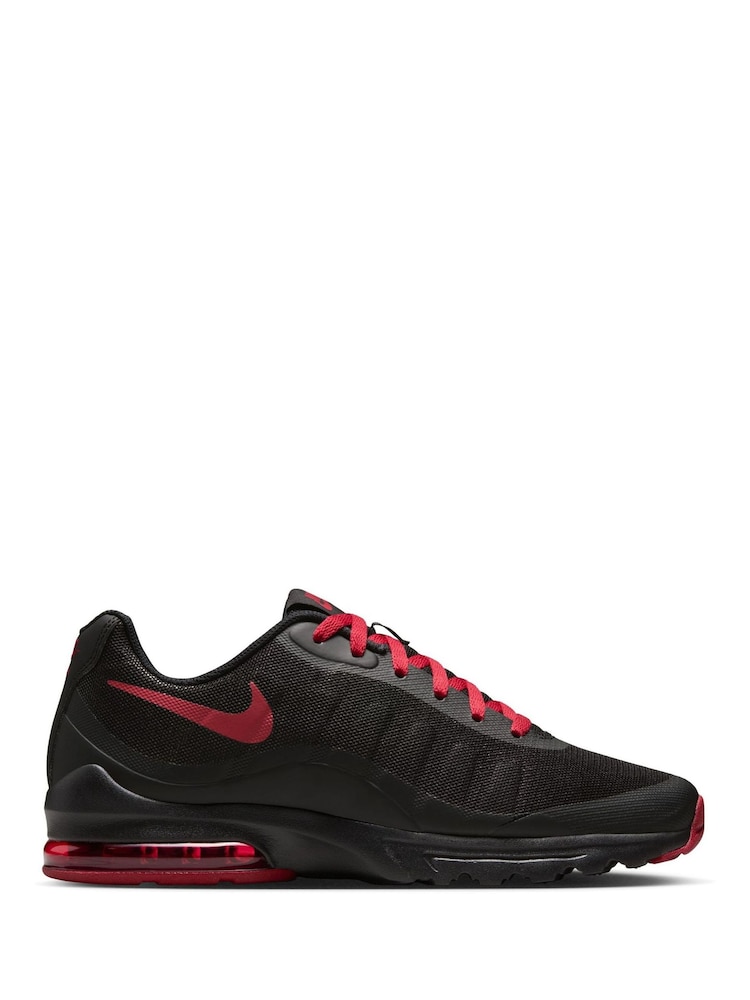 Nike Black/Red Air Max Invigor Trainers - Image 1 of 6