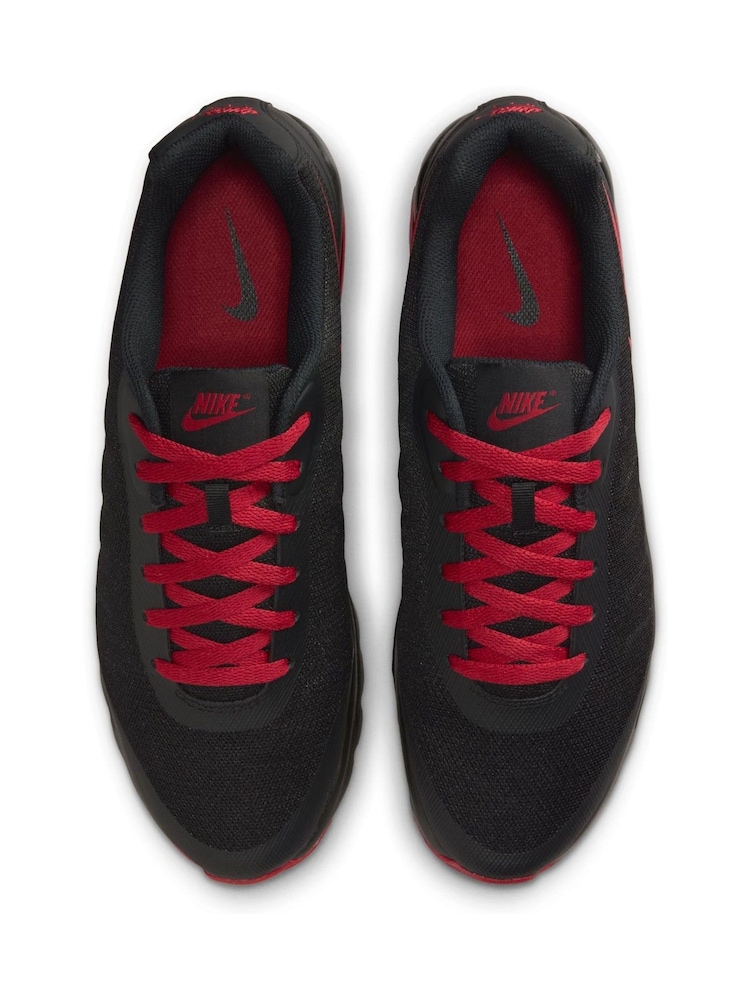 Nike Black/Red Air Max Invigor Trainers - Image 6 of 6