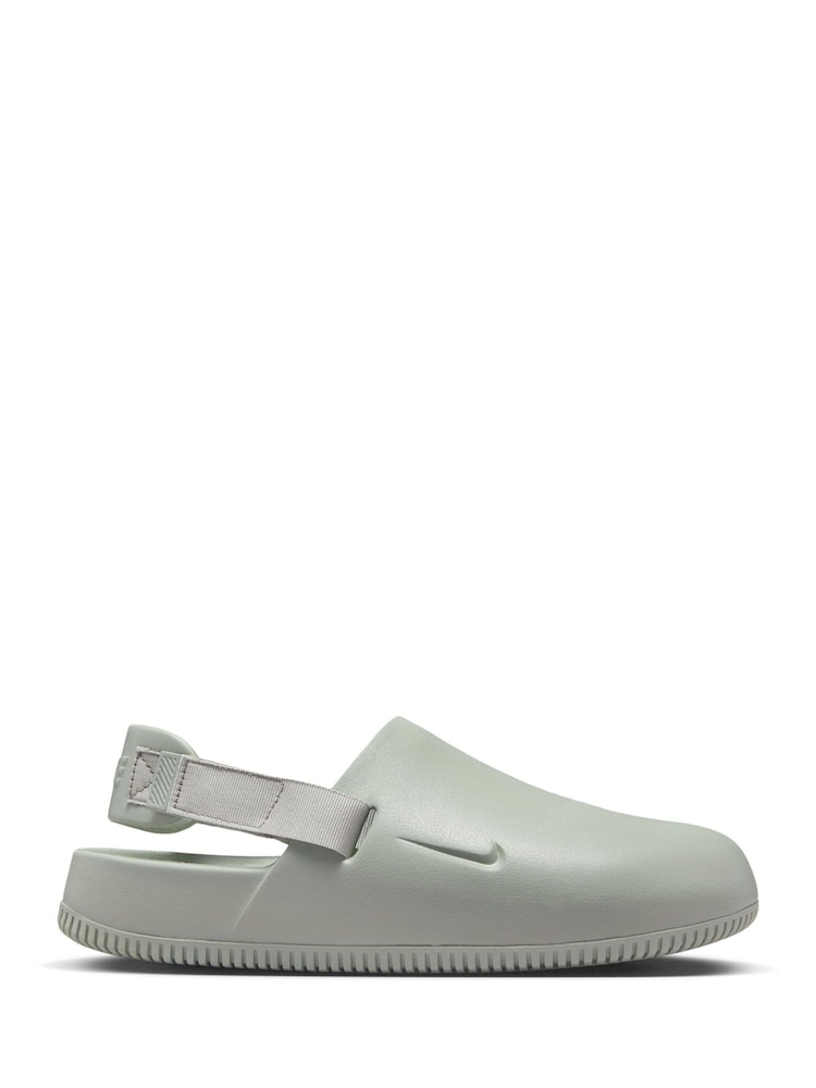Nike Green Calm Mules Sandals - Image 1 of 9 Nike Green Calm Mules Sandals - Image 1 of 9