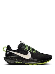 Nike Black Pegasus Trail 5 Running Trainers - Image 1 of 11