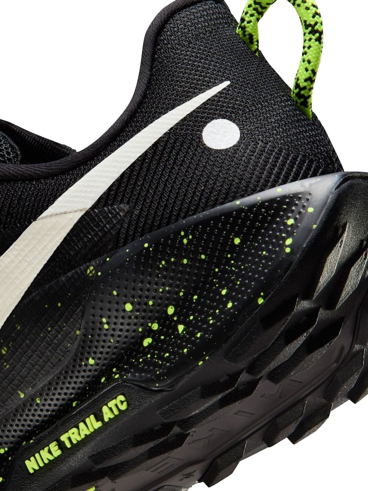 Nike Black Pegasus Trail 5 Running Trainers - Image 11 of 11