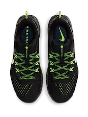 Nike Black Pegasus Trail 5 Running Trainers - Image 8 of 11