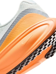 Nike Orange/Grey Revolution 8 Road Running Trainers - Image 10 of 11