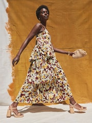 Ro&Zo Confetti Printed Tiered Dress - Bild 1 von 6