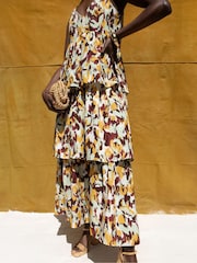 Ro&Zo Confetti Printed Tiered Dress - Bild 3 von 6