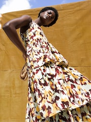 Ro&Zo Confetti Printed Tiered Dress - Bild 6 von 6