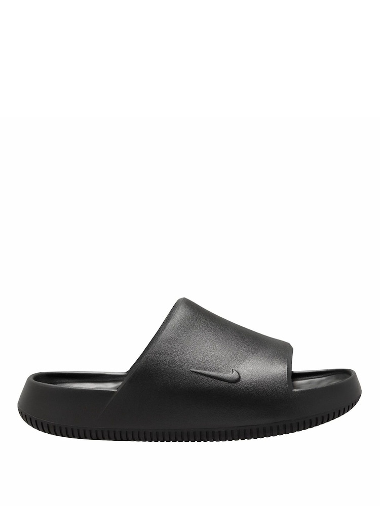Nike Black Calm Sliders - Image 1 of 4 Nike Black Calm Sliders - Image 1 of 4