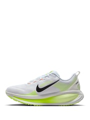 Nike Yellow/White Vomero 18 Running Trainers - Image 2 of 11