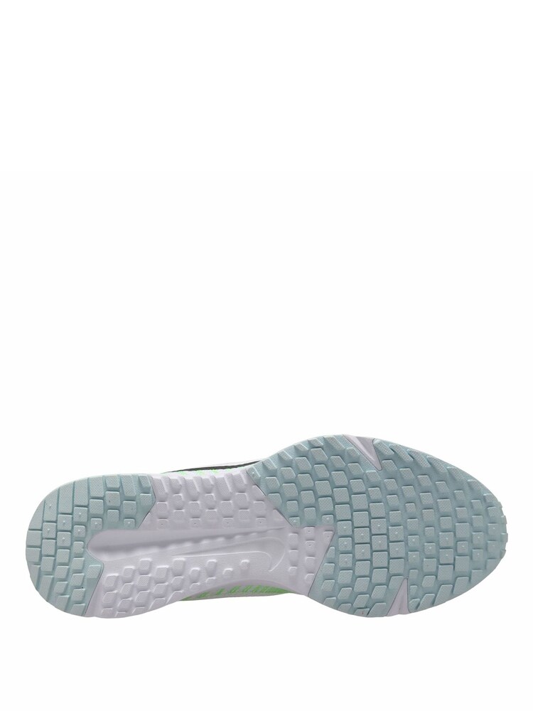 Nike Green/White Run Defy Road Running Trainers - Image 4 of 4 Nike Green/White Run Defy Road Running Trainers - Image 4 of 4