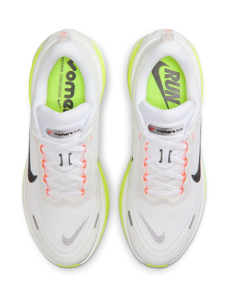 Nike Yellow/White Vomero Plus Running Trainers - Image 11 of 11 Nike Yellow/White Vomero Plus Running Trainers - Image 11 of 11