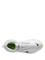 Nike Yellow/White Vomero Plus Running Trainers - Image 6 of 11