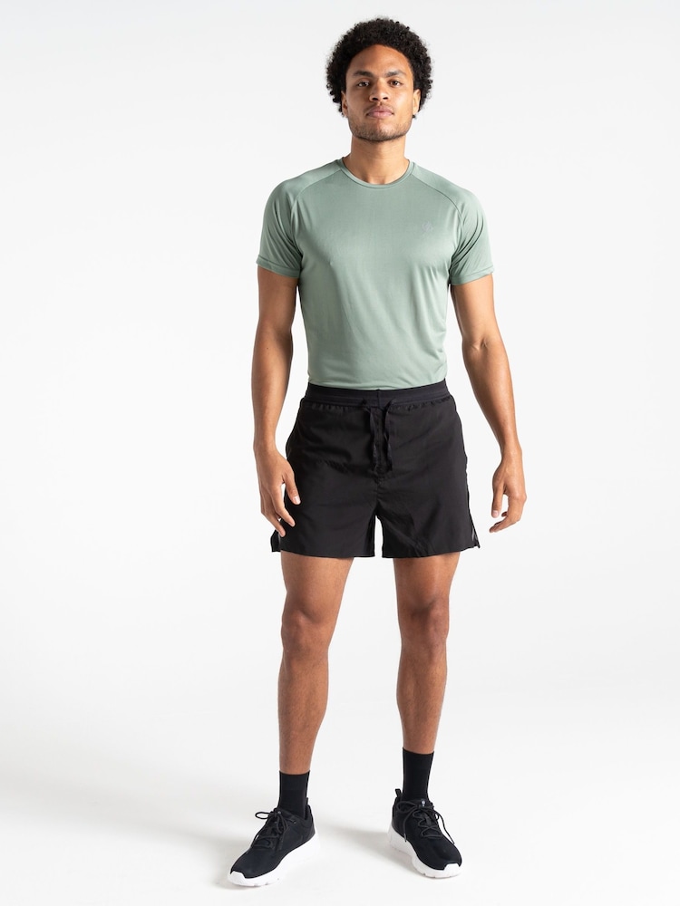 Dare 2b Accelerate Black Shorts - Image 1 of 9 Dare 2b Accelerate Black Shorts - Image 1 of 9