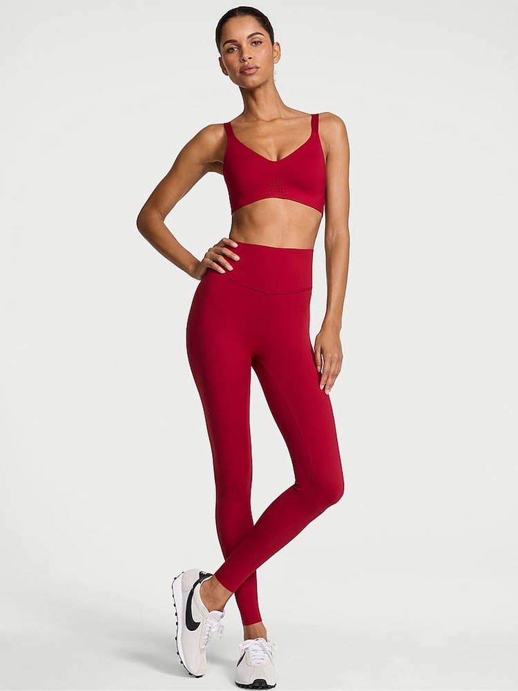 Victoria's Secret Red Lacquer Elevate™ Leggings - Image 1 of 3 Victoria's Secret Red Lacquer Elevate™ Leggings - Image 1 of 3