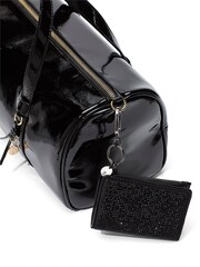 Victoria's Secret Black Rhinestone Foldable Keyring Card Holder - Image 3 of 3