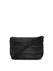 Victoria's Secret Pink Black Quilted Puffer Slouch Bag - Image 3 of 4