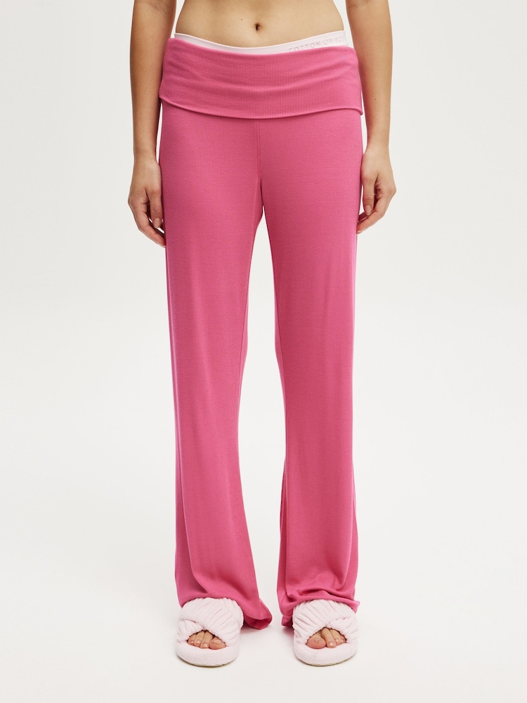 Cotton On Sleep Recovery Roll Waist Pyjamas - Imagen 1 de 5