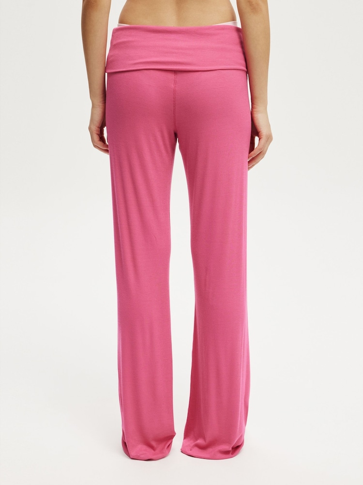 Cotton On Sleep Recovery Roll Waist Pyjamas - Imagen 2 de 5