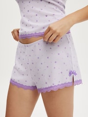 Cotton On Waffle Lace Boyshorts Pyjamas - Imagen 3 de 4