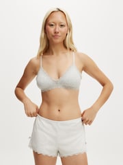 Cotton On Waffle Lace Boyshorts - Imagen 1 de 5