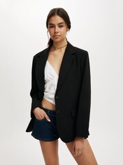 Cotton On Black Lolita Blazer - Image 1 of 4