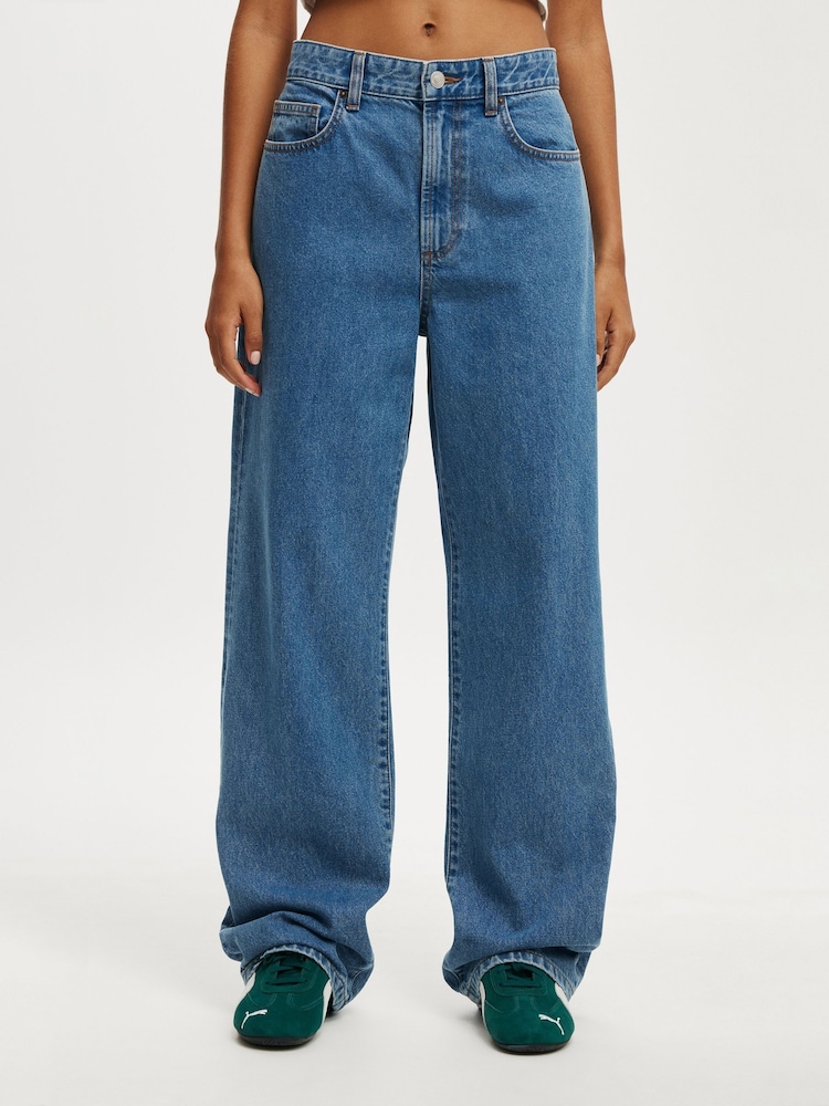 Azul oscuro - Cotton On 91 Straight Jeans - Imagen 1 de 6