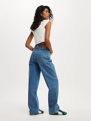 Azul oscuro - Cotton On 91 Straight Jeans - Imagen 5 de 6