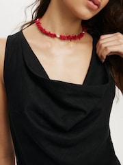 Negro - Cotton On Haven Cowl Neck Mini Dress - Imagen 4 de 4