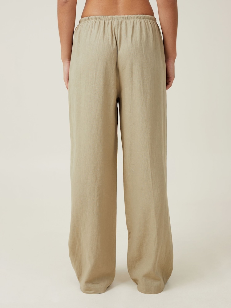 Crema natural - Cotton On Haven Wide Leg Trousers - Imagen 2 de 5