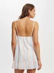 Cotton On Blue Mini Serena Summer Dress - Image 2 of 4